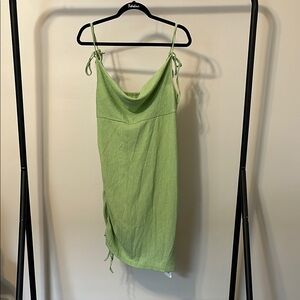 Green Sleeveless Dress